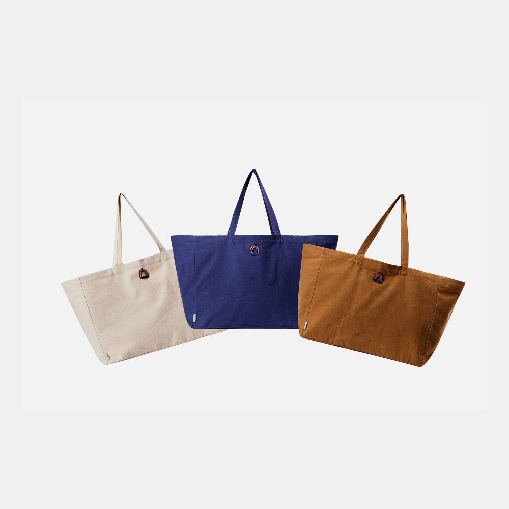 Grand sac en lin - Accessoire étriers en métal - Wonder Stable